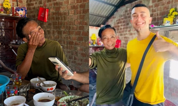 Khách Tây giàn giụa nước mắt trong căn nhà lụp xụp của ngư dân Việt Nam, tuyên bố tiền nhiều cũng không mua nổi điều này