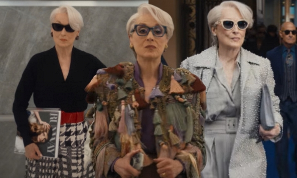 The Devil Wear Prada 2 lại gây thất vọng vì loạt outfit nhạt nhoà và khó hiểu của bà trùm thời trang