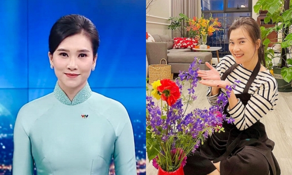 Bên trong căn chung cư của nữ BTV Thời sự không dùng tên thật khi lên sóng, giấu kín chồng