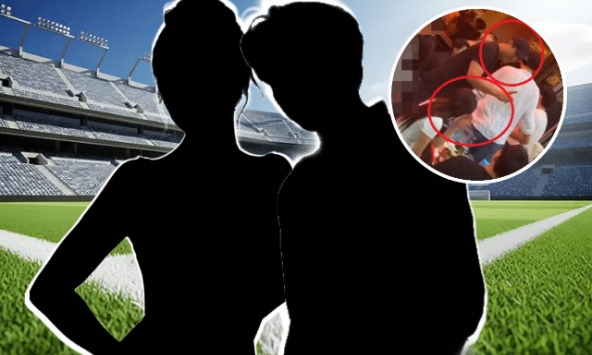 Chồng cầu thủ của mỹ nhân showbiz lộ ảnh ngoại tình với gái lạ ở bar, hôn nhân không thể cứu vãn