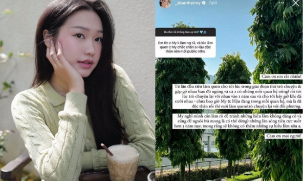 Chuyện nhắn tin của Đoàn Văn Hậu gây bàn tán, Doãn Hải My từng phải lên tiếng về vụ người thứ ba