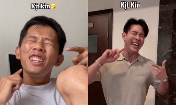 'Kịt kin' là gì mà cả TikTok cười khờ, đến Song Luân cũng phải đu trend 