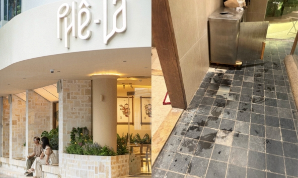 Phê La chính thức lên tiếng vụ nhà vệ sinh bốc mùi, thừa nhận dọn chưa kịp do 'lượng khách, shipper liên tục'