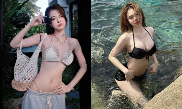 Hot girl 8 triệu người theo dõi: Làn da trắng bóc, khoe dáng gợi cảm