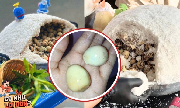 'Trứng cút ủ muối thảo mộc': Chờ ròng rã 8 tiếng để nhận lại hương vị nhạt nhẽo, hoàn toàn không như lời đồn?