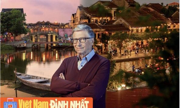 Việt Nam có 1 thành phố khiến tỷ phú Bill Gates đi chuyên cơ riêng đến thăm, đẹp vượt mặt cả cố đô Nhật Bản