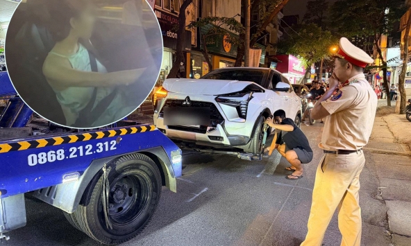 Vụ cô gái có biểu hiện lạ gây tai nạn liên hoàn ở Hà Nội: Kết quả xét nghiệm nồng độ cồn và ma tuý của nữ tài xế