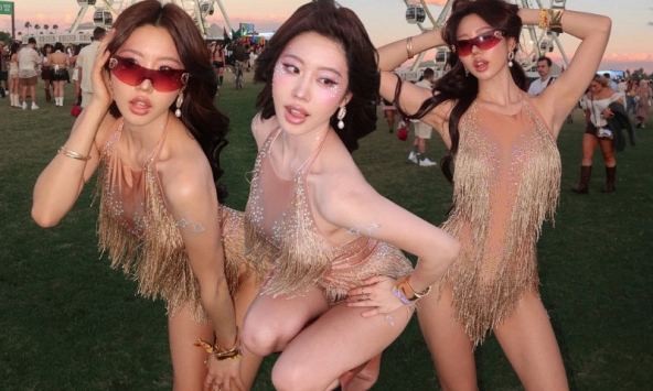 Hàng trăm nghìn lượt tim cho cô gái chụp hình trên bãi cỏ: Outfit lộng lẫy, makeup 'không thể rời mắt' và còn gì nữa?