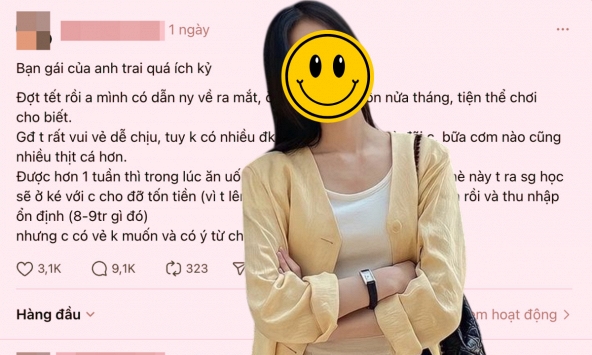 Lương 9 triệu ở phố, vẫn bị mẹ bạn trai nhờ cho em gái ở free vì “về quê được mổ gà đãi ”: Từ chối thì bị chê ích kỷ!