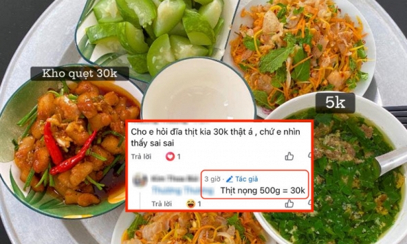 Mâm cơm 75k cho 5 món khiến cả cõi mạng tranh cãi: Sự thật đằng sau đĩa thịt nọng khiến nhiều cô vợ toát mồ hôi hột