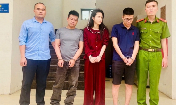 Bắt Võ Văn Toàn và Lưu Thị Thanh Huyền SN 1989