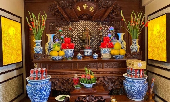 Mùng 1 tháng 3 Âm lịch: 5 loài hoa, 4 loại quả nên dâng cúng bàn thờ gia tiên