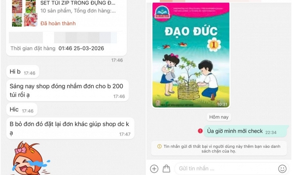 Shop gửi nhầm hàng còn “tặng” sách đạo đức lớp 1 cho khách, phản hồi giữa drama: Có gì lên cơ quan chức năng làm việc