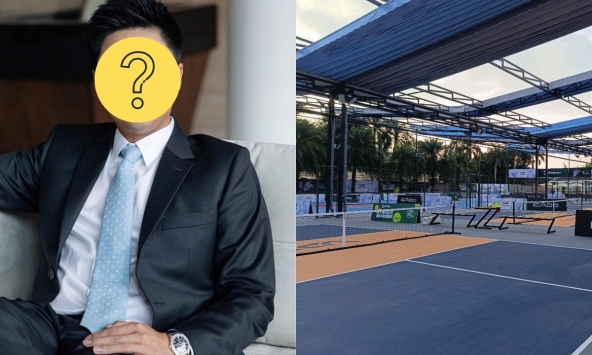 Cụm 18 sân pickleball sang chảnh ở TP.HCM này là của ai? Hé lộ thân thế của con trai đại gia đứng sau 
