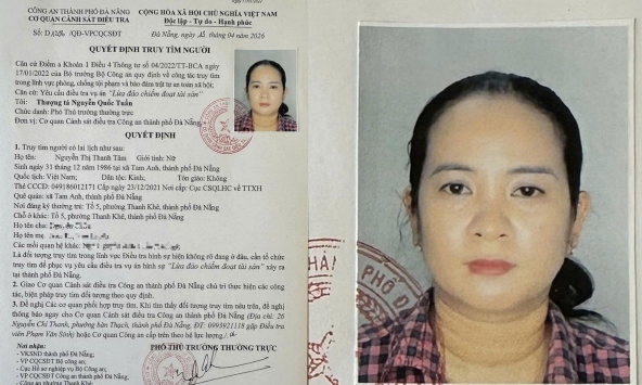 Truy tìm Nguyễn Thị Thanh Tâm SN 1986