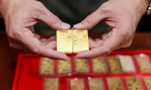 Giá vàng ở Việt Nam bất ngờ tăng trở lại