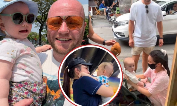 Khách Tây giữ kẽ suốt 9 tháng để rồi vỡ òa trước tình yêu thương trẻ con của người Việt