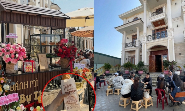 Danh tính cô chủ quán bán bánh mì trong biệt thự 700m2 ở Đà Lạt, ngỡ ngàng lý do tạm đóng cửa sau 2 tuần
