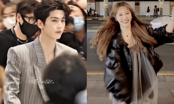 Hari Won công khai sang Thượng Hải tìm Trương Lăng Hách, phấn khích tới nỗi quên cắt mác áo