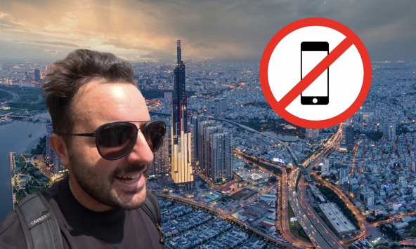 Khách Tây vứt hết điện thoại để đi bụi 7 ngày tại TP.HCM