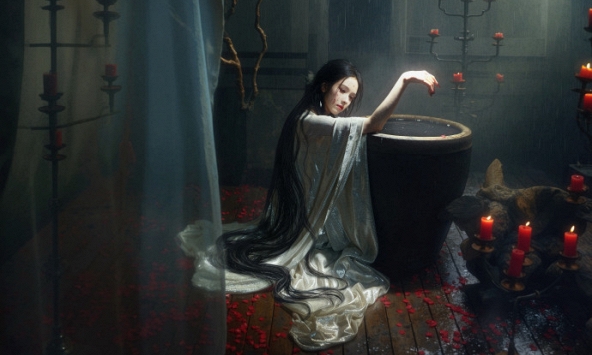 Mỹ nhân cổ trang đẹp nhất Trung Quốc hiện tại: Nhan sắc được dệt từ sương khói, vừa thoát tục vừa nguy hiểm