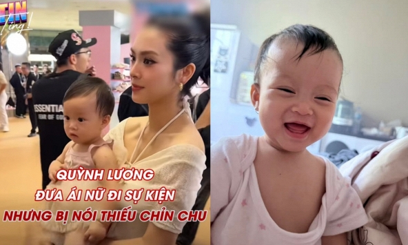 Chê Quỳnh Lương để con 'luộm thuộm, thiếu chỉn chu'? Xin lỗi, nghe là biết chưa từng nuôi con nhỏ!