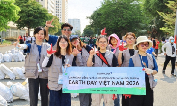 LocknLock triển khai các hoạt động bảo vệ môi trường thông qua chiến dịch 'Earth Day Vietnam 2026'