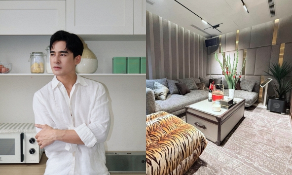 Biệt thự 200m² của Thúy Diễm - Lương Thế Thành ở Thủ Đức: Hệt resort 5, phòng chứa đồ hiệu sang như ngoài store