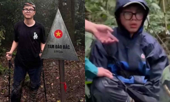 Tìm thấy nam sinh viên mất tích ở Tam Đảo, tiết lộ tình trạng sức khoẻ