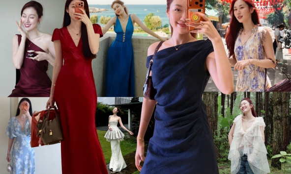 'Đối thủ của Chi Pu' giờ đã là mẹ 1 con: Nhan sắc ngày càng cuốn hút, style xịn đẹp thôi rồi