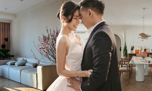 Thiếu gia Sài thành cưới giảng viên RMIT: Tậu luôn penthouse 2 tầng làm nhà tân hôn, góc nào cũng đẹp đẳng cấp