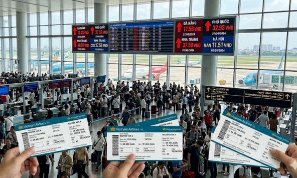 Sát lễ Giỗ Tổ và 30/4: Tranh nhau từng ghế trống bay Phú Quốc, Nha Trang, Đà Nẵng, chặng Hà Nội - TP.HCM lại bất ngờ 'dễ thở'