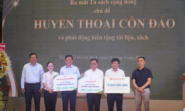 Ra mắt Tủ sách Huyền thoại Côn Đảo, phát động hiến tặng tài liệu quý 