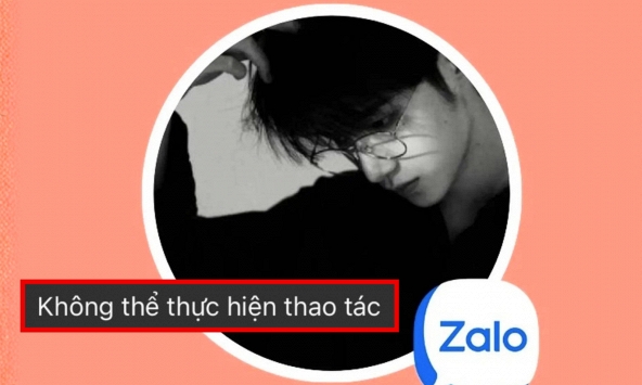 Zalo chặn chụp màn hình ảnh đại diện