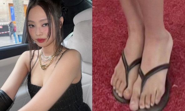 Đến bàn chân của Jennie (BLACKPINK) mà antifan cũng không tha!