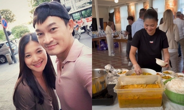 Mỹ nhân 'Người đàn bà yếu đuối' từ bỏ showbiz cưới chồng Tây, giờ bán phở ở Thụy Sĩ