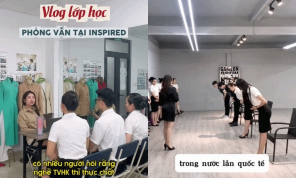 Tất tần tật về “lò luyện thi tiếp viên hàng không” ở Việt Nam: Mỗi ngày trả lời chục câu hỏi phỏng vấn, học tiếng Anh và tập catwalk