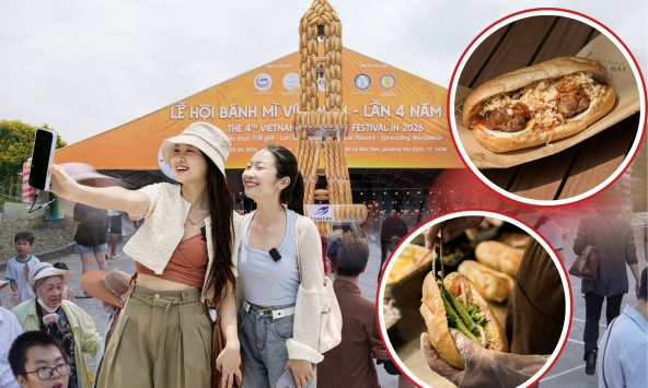 Có thể gặp cả thành phố ở Lễ hội Bánh mì Việt Nam hôm nay: Huynh Hoa đông vô địch, khách Tây thử xong nghiện luôn 