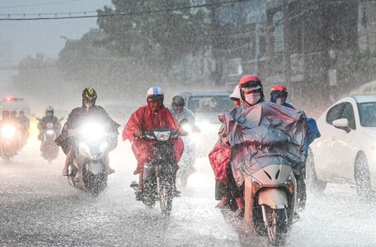 Ngày mai, miền Bắc đón thêm đợt không khí lạnh mới, nhiều nơi mưa to