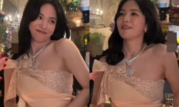 Phát tán loạt ảnh Song Hye Kyo say xỉn có hành động khác thường ngày giữa sự kiện, phản ứng của truyền thông mới sốc