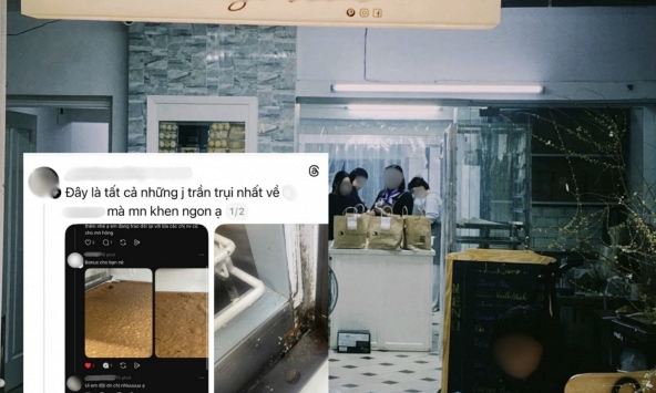 Xôn xao hình ảnh nghi vấn bếp bẩn tại tiệm bánh nổi tiếng Hà Nội, đại diện quán chính thức lên tiếng