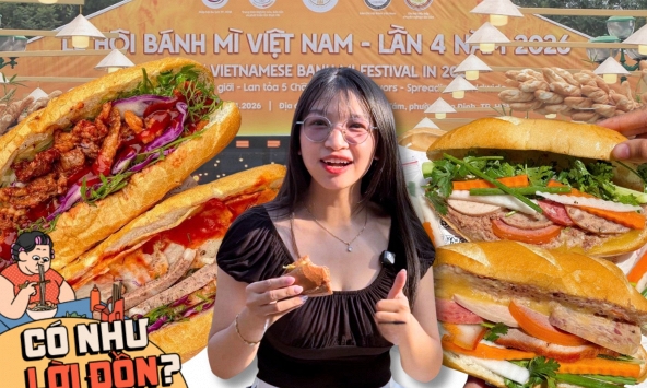 Càn quét Lễ hội Bánh mì thử món kẹp kem khiến khách Tây nghiện nặng, kiểm chứng chả cụ Lý 50 năm có ngon như lời đồn?