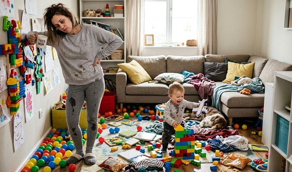 Vì sao nhiều khi chỉ cần ở cạnh con thôi mẹ cũng thấy mệt?