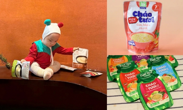 Top 5 thương hiệu cháo tươi thương hiệu Việt uy tín mà mẹ có thể yên tâm mua cho bé khi đi du lịch