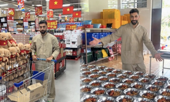 Tưởng “quậy” siêu thị, khách Tây gây xúc động với hành động ý nghĩa tại mái ấm trẻ mồ côi