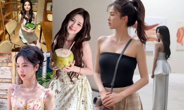 'Tiểu hoa đán' hàng đầu Cbiz: Mặt xinh dáng đẹp ăn mặc sành điệu, bảo cô 32 tuổi mà không ai tin