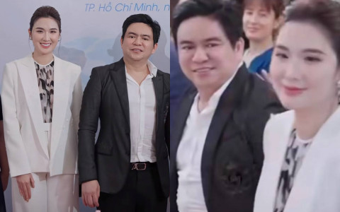 Ngọc Loan công khai bên bác sĩ Chiêm Quốc Thái 