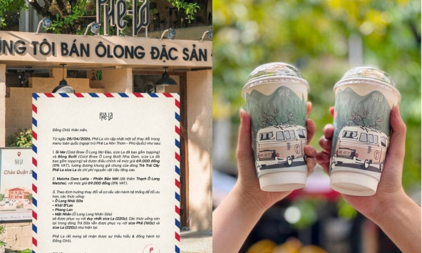 Phê La “khai tử” size nhỏ, giá chạm mốc 80.000/ ly khiến 3 triệu người tranh luận