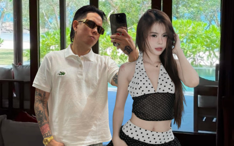 Đoạn clip làm rộ nghi vấn Andree và Hà Môi ở chung resort tại Phú Quốc, thái độ của nam rapper mới đáng ngờ