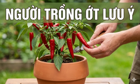 Lời khuyên chân thành dành cho những người đang trồng cây ớt